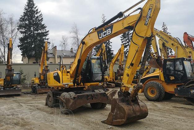 Аренда колёсного экскавтора JCB JS 200W