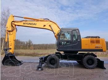 Аренда колёсного экскаватора Hyundai 200