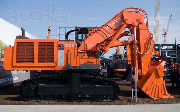 Аукцион экскаватор гусеничный Hitachi ex 1200-6