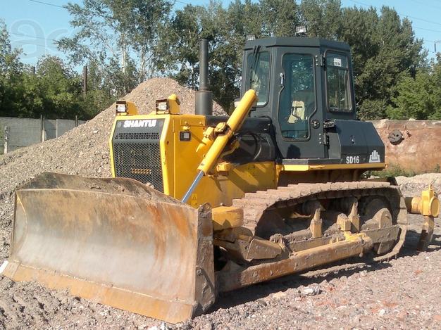 Предлагаю услуги по аренде бульдозера Shantui SD 16, 17-тонный, отвал+ рыхлитель