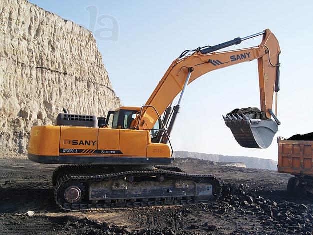 Аренда гусеничного экскаватора SANY SY335C