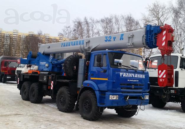 Аренда автокрана 32 тонны