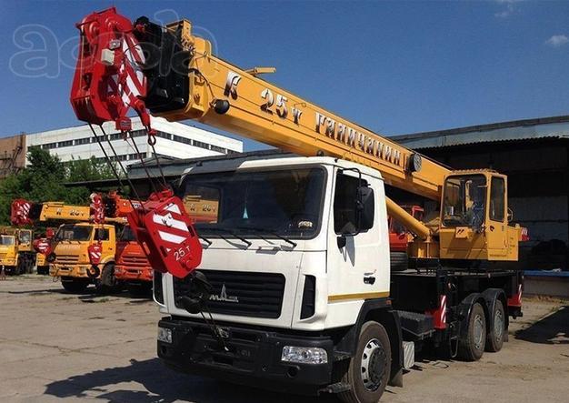 Аренда автокрана 25 т