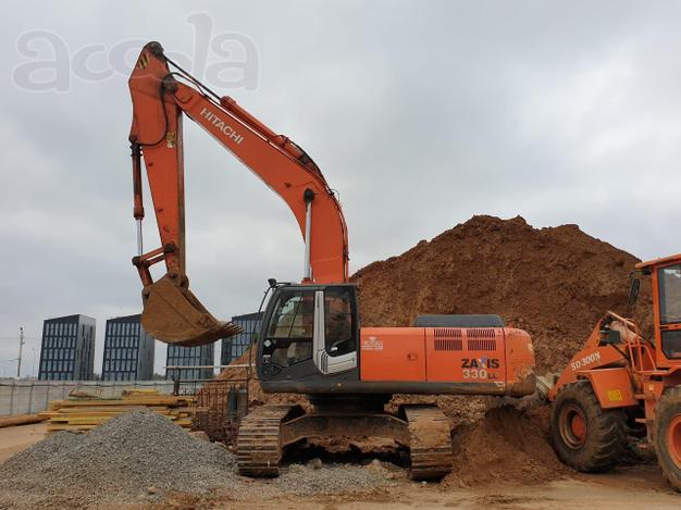 Аренда экскаватора hitachi ZX 330