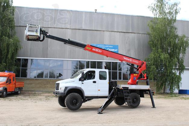 Автовышка TR318 на базе ГАЗ-С41А23 Садко Некст