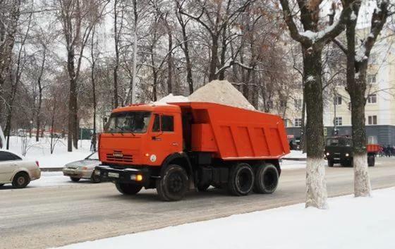 Аренда Самосвала для вывоза снега