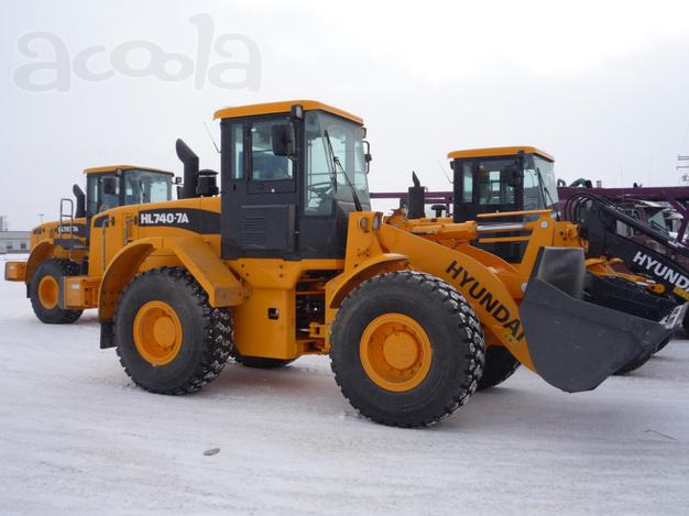 Аренда фронтального погрузчика HYUNDAI HL740