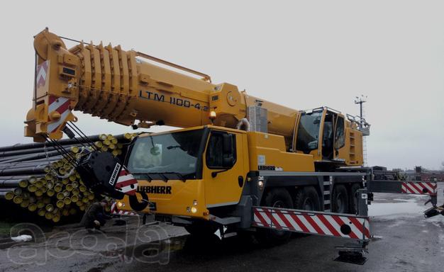 Аренда автокрана (автомобильного крана) Liebherr LTM 1100-4.2
