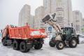 Вывоз снега с утилизацией и погрузкой
