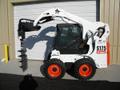 Аренда ямобура гидробур на базе мини-погрузчика Bobcat S175