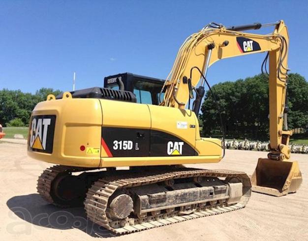 Аренда гусеничного экскаватора Caterpillar 315DL