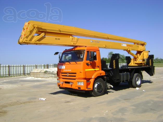 Аренда коленчатой автовышки АГП-28 - 28 метров