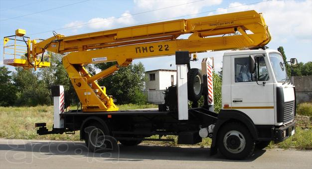 Автовышка от 15 до 45 метров