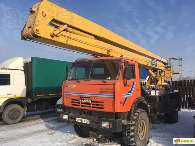 Аренда автовышки «Камаз» АПГ-36