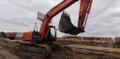 Гусеничный экскаватор Hitachi ZX180LCN