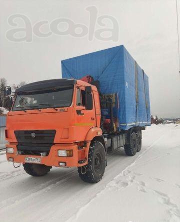 Услуги манипулятора+автокран Урал в Истре.