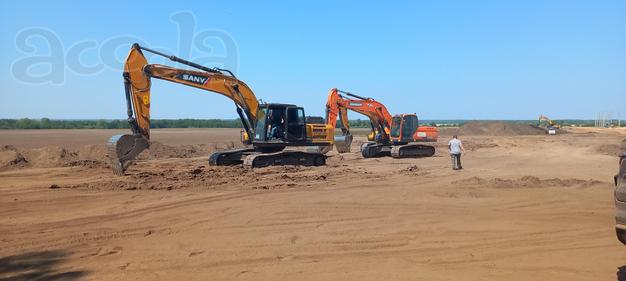 Сдаю в аренду гусеничный экскаваторы SANY 245, SANY 330, DOOSAN 225.