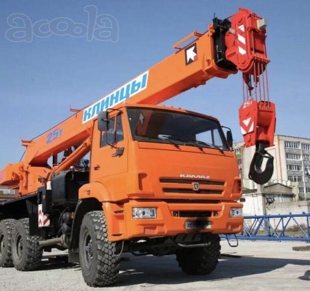 Автокран вездеход 25 тн