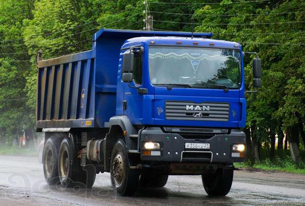 Самосвал шоссейный MAN 20куб