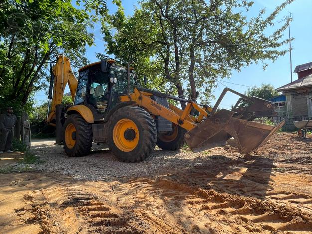 Аренда экскаватора погрузчика JCB