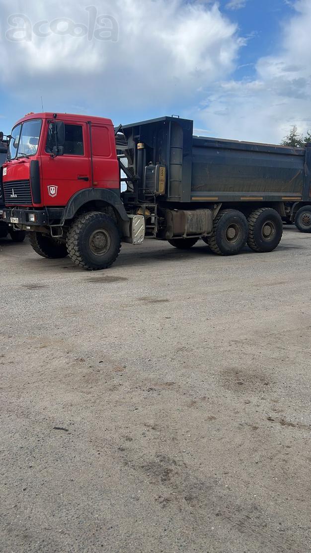 Аренда и услуги Самосвал Вездеход Маз 6х6 16м3 20т