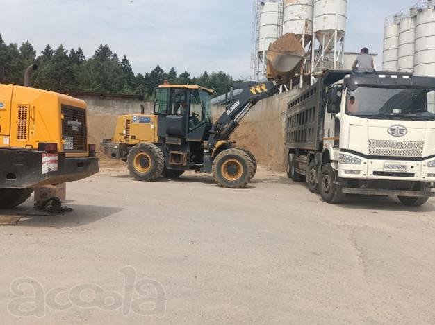 Услуги фронтального погрузчика в пределах Московской области.