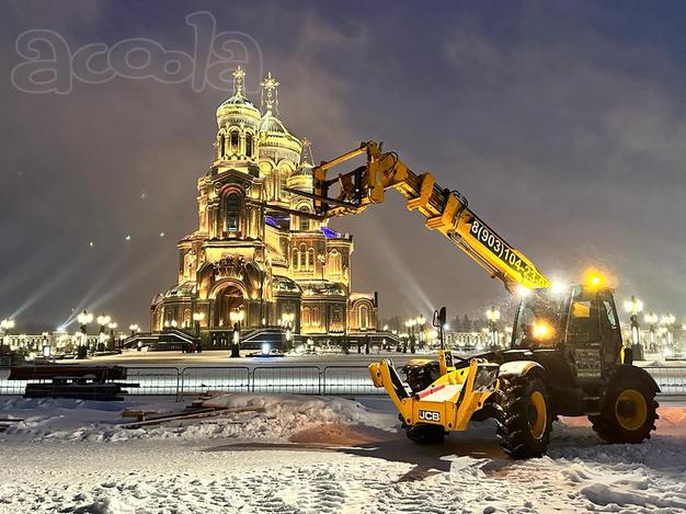 Телескопические погрузчики в аренду