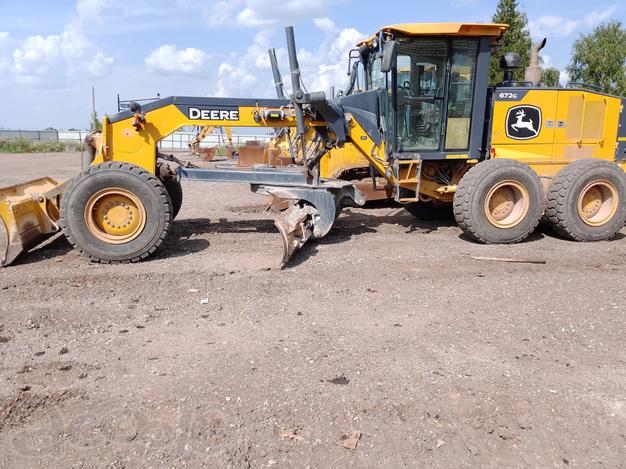 Аренда автогрейдера John Deere 672G c 3D